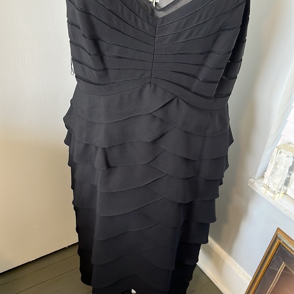 Adrianna Papell Woman black cocktail dress - Picture 4 of 8